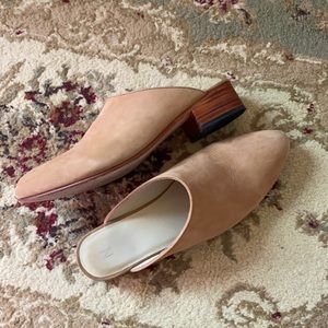 Nisolo Mariella Mule, Sand, Size 9 (fits 8.5)
